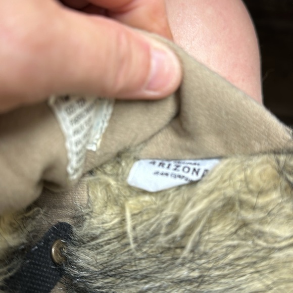 Arizona Jean co 7m lace up boots. Faux fur. Preowned - Picture 8 of 8